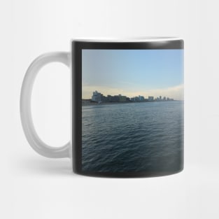 Virginia Beach with Dark Ocean Mug